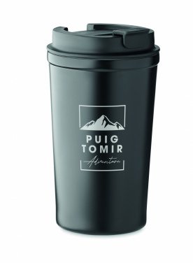 Logo trade promotional merchandise image of: Ceramic lining tumbler 350 ml