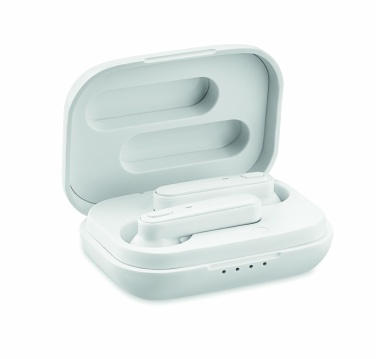 Logotrade promotional gift picture of: TWS earbuds with charging base