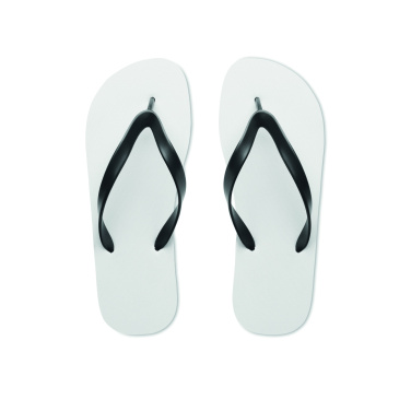 Logo trade promotional merchandise photo of: Sublimation beach slippers