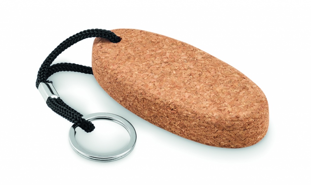 Logo trade corporate gift photo of: Floating cork key ring Lohja