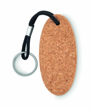 Logo trade corporate gift photo of: Floating cork key ring Lohja
