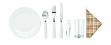 Logo trade corporate gift photo of: Wicker picnic basket 4 people