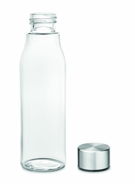 Logo trade promotional products picture of: Glass drinking bottle 500 ml