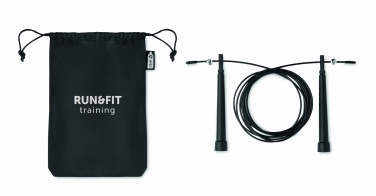 Logotrade advertising products photo of: Speed jumping rope RPET pouch