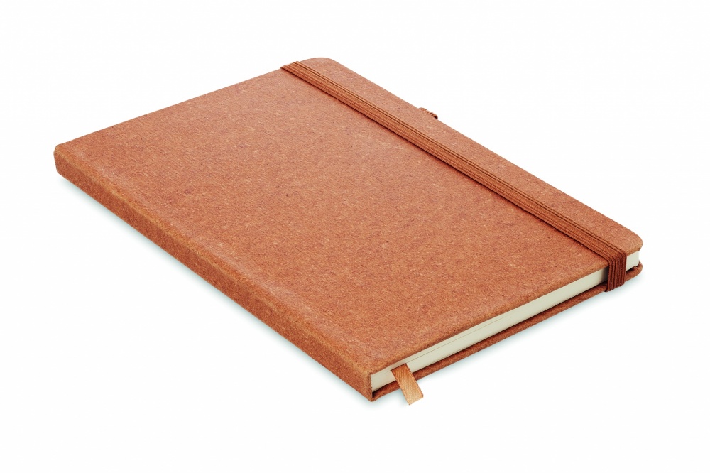 Logotrade promotional item image of: Recycled Leather A5 notebook