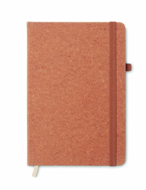 Logotrade advertising product picture of: Recycled Leather A5 notebook