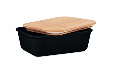 Logo trade corporate gifts image of: Lunch box with bamboo lid