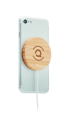 Logotrade promotional giveaway picture of: Magnetic Wireless charger 10W