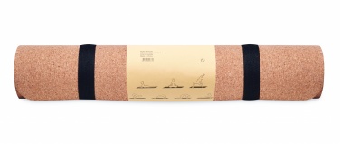 Logo trade promotional giveaways image of: Cork yoga mat