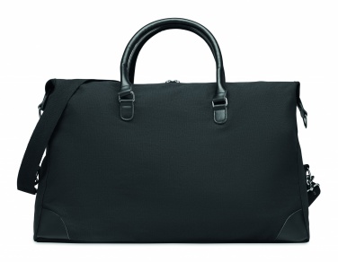 Logo trade promotional item photo of: Weekend bag in canvas 340gr/m²