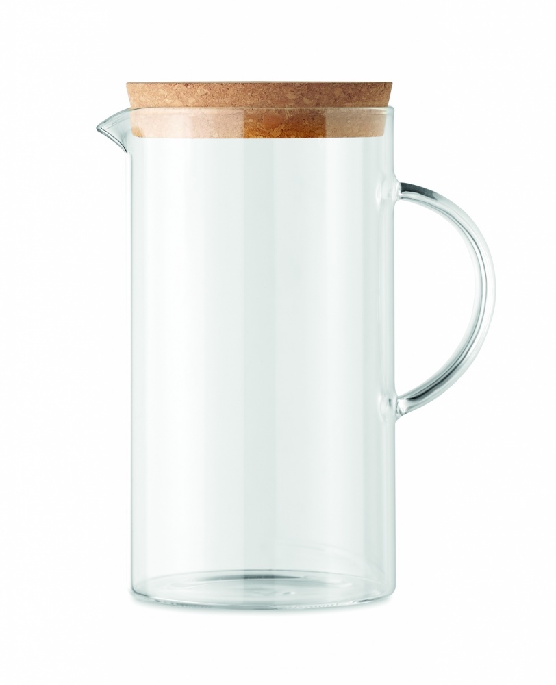 Logotrade promotional merchandise photo of: Borosilicate glass decanter 1L