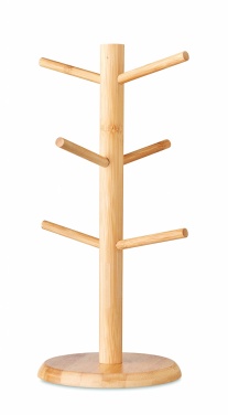 Logotrade business gift image of: Bamboo cup set holder