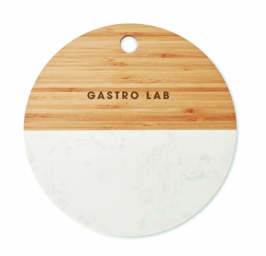 Logo trade advertising product photo of: Marble/ bamboo serving board