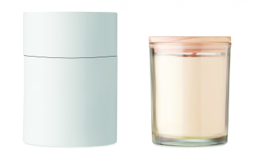 Logo trade promotional item photo of: Vanilla fragranced candle