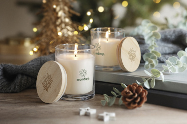 Logo trade promotional giveaways image of: Vanilla fragranced candle