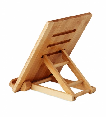 Logo trade advertising product photo of: Bamboo tablet stand TUANUI