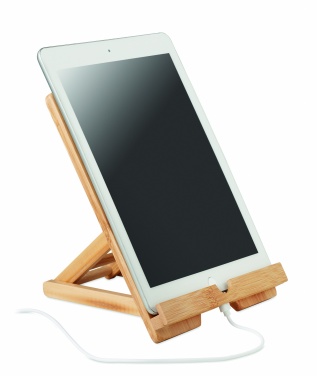 Logotrade business gift image of: Bamboo tablet stand TUANUI