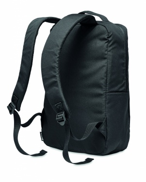Logotrade promotional item picture of: Laptop backpack in 300D RPET