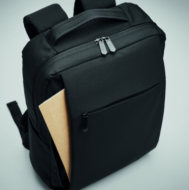 Logotrade promotional giveaway image of: Laptop backpack in 300D RPET