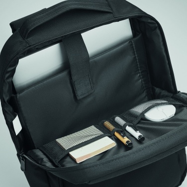 Logotrade promotional giveaway image of: Laptop backpack in 300D RPET