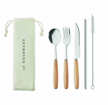 Logo trade promotional product photo of: Cutlery set stainless steel
