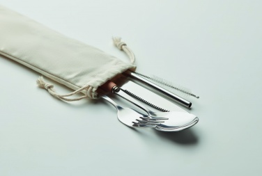 Logotrade advertising products photo of: Cutlery set stainless steel