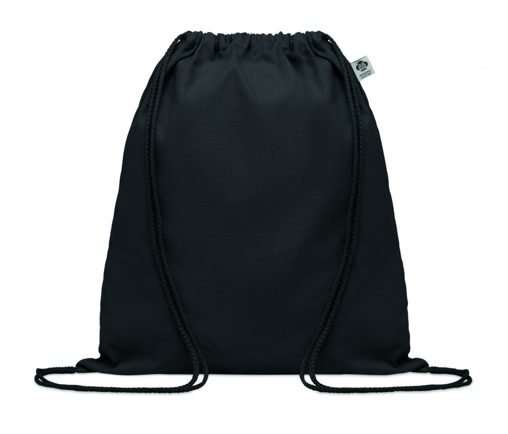 Logotrade corporate gift picture of: Organic cotton drawstring bag