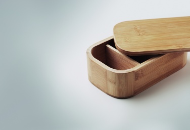 Logo trade promotional merchandise image of: Bamboo lunch box 650ml LADEN