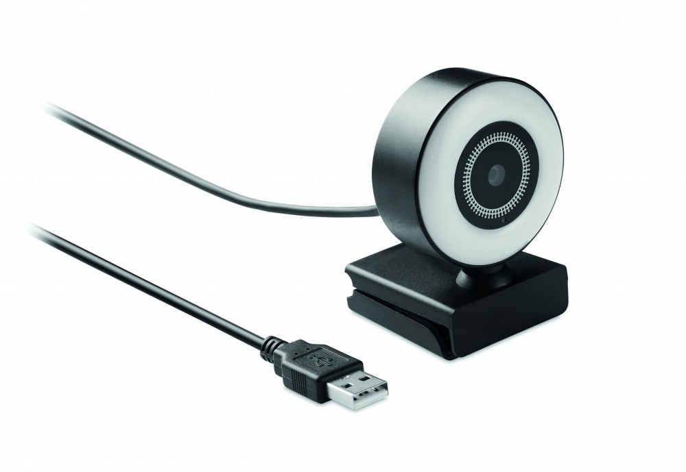 Logotrade advertising product image of: 1080P HD webcam and ring light