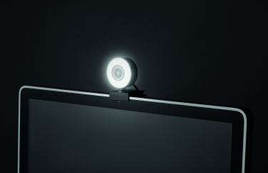Logo trade promotional gift photo of: 1080P HD webcam and ring light