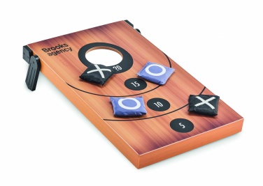 Logotrade promotional merchandise picture of: Double sided MDF game set