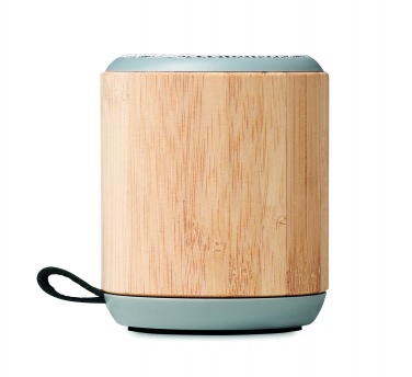 Logo trade promotional items picture of: 5.3 wireless bamboo speaker