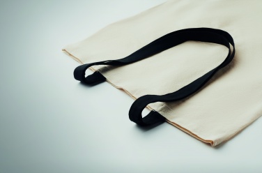Logo trade promotional giveaways image of: 140 gr/m² Cotton shopping bag