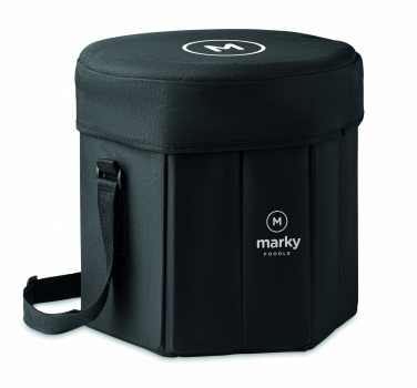 Logo trade corporate gifts picture of: Foldable insulated stool/table