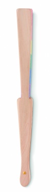 Logotrade promotional merchandise photo of: Rainbow wooden hand fan