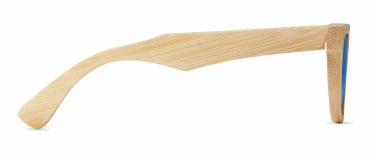 Logo trade promotional giveaways picture of: Sunglasses and case in bamboo KEILA