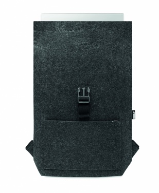 Logo trade advertising products picture of: RPET felt backpack
