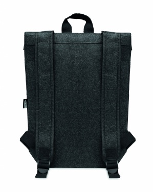 Logo trade business gift photo of: RPET felt backpack