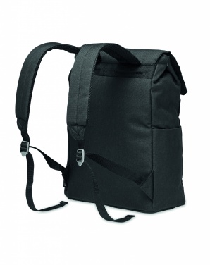 Logo trade corporate gifts image of: 600D RPET laptop backpack