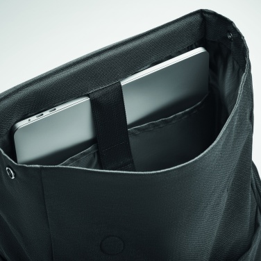 Logotrade advertising product picture of: 600D RPET laptop backpack