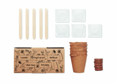 Logotrade advertising product image of: Flowers growing kit
