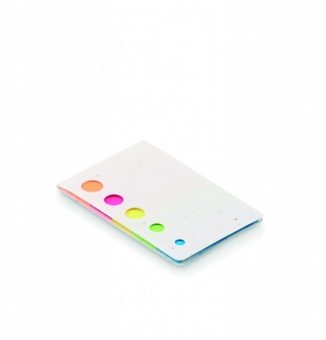 Logotrade promotional item picture of: Seed paper page markers pad