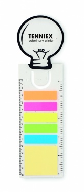 Logo trade promotional gifts picture of: Seed paper bookmark w/memo pad