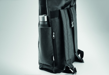 Logotrade promotional gift image of: 600D RPET 2 tone backpack