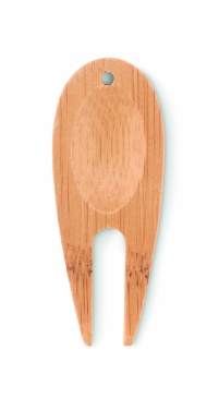 Logo trade promotional products picture of: Bamboo golf divot tool