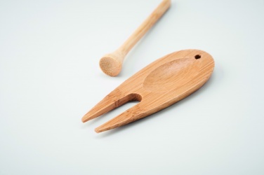 Logo trade promotional items image of: Bamboo golf divot tool