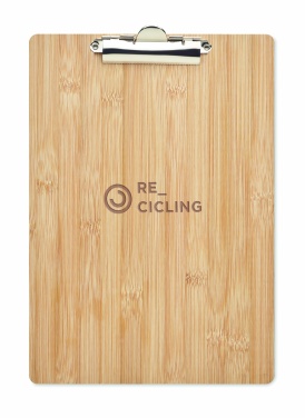 Logotrade promotional item image of: A4 bamboo clipboard