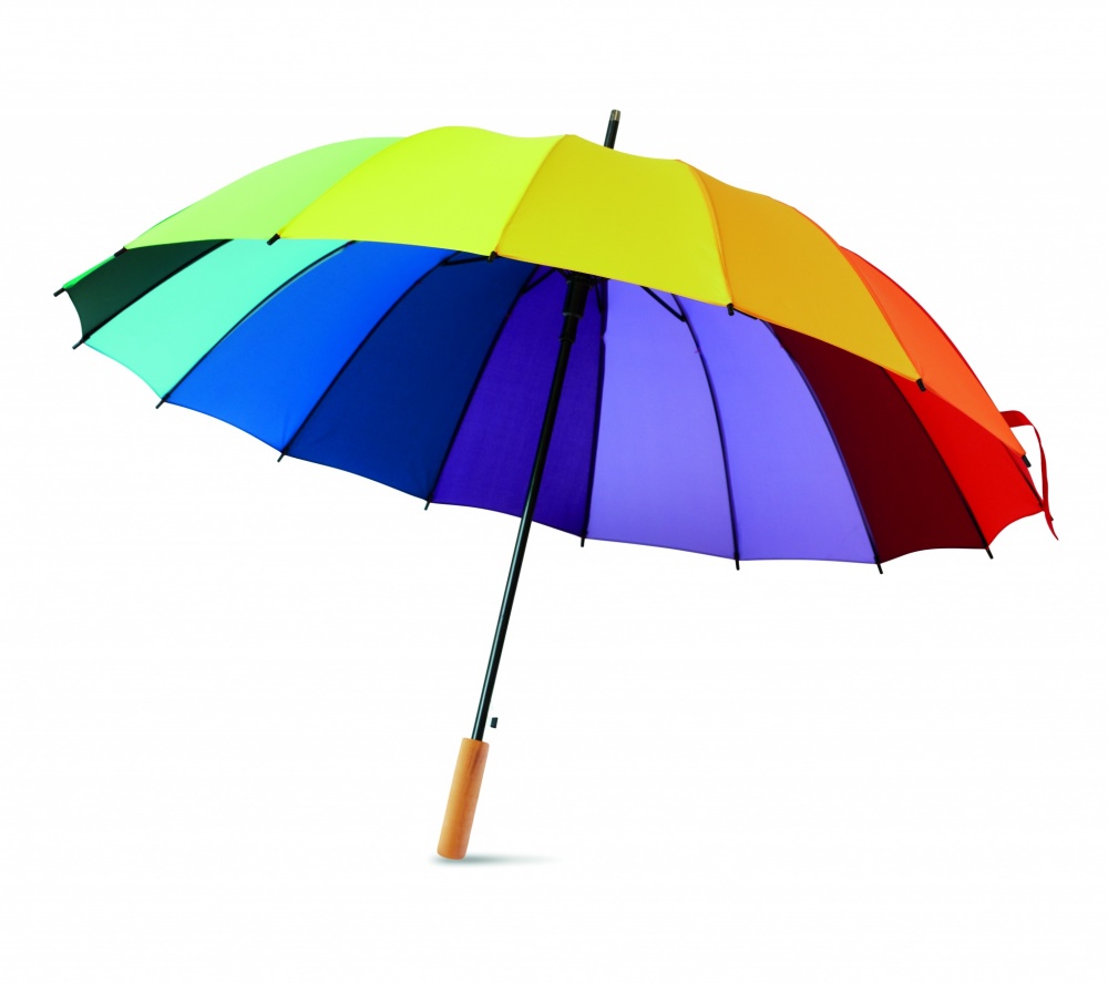 Logotrade promotional gift picture of: 27 inch rainbow umbrella