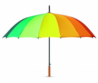Logotrade promotional products photo of: 27 inch rainbow umbrella