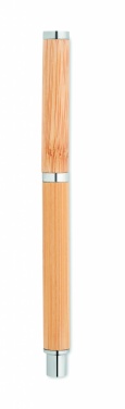 Logotrade promotional merchandise image of: Bamboo gel pen